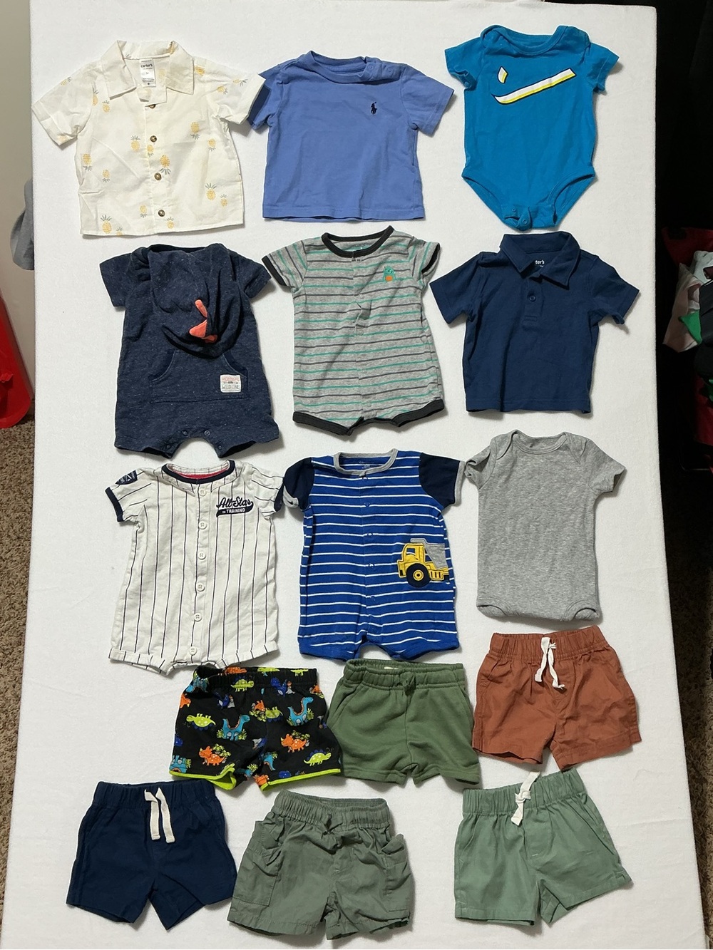3month Baby boy summer clothes